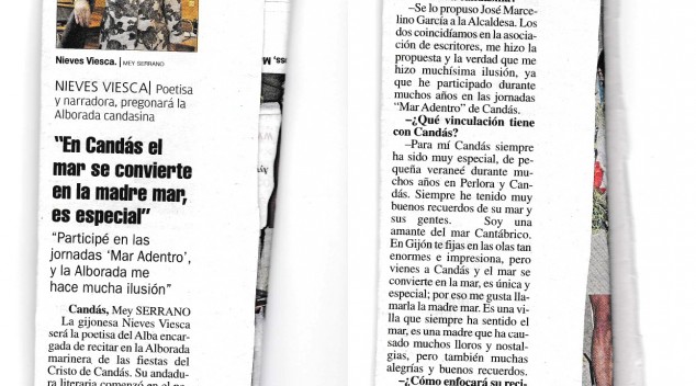 Recorte de prensa.
