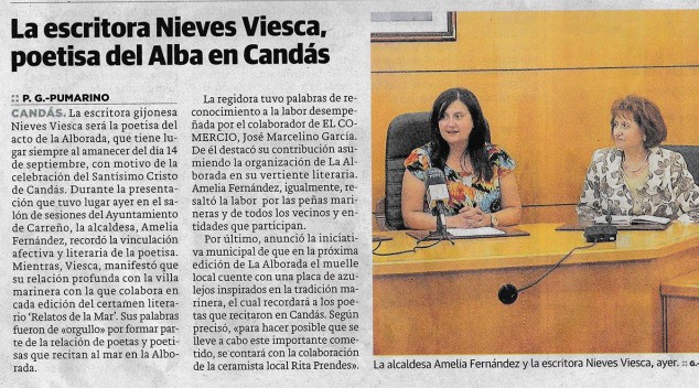 Recorte de prensa.