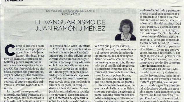 Recorte de prensa.