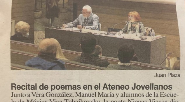 RECITAL POÉTICO ATENEO JOVELLANOS