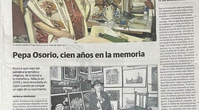 HOMENAJE A  PEPA OSORIO