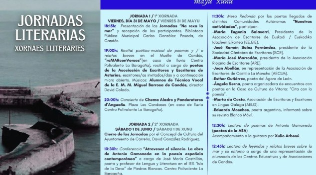 JORNADAS LITERARIAS CANDÁS 2024