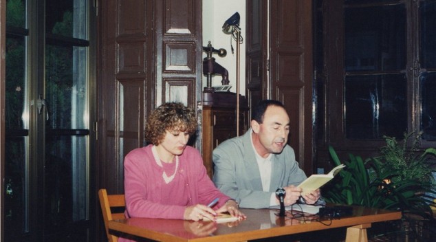 Presentación de 'La Danza del Equilibrio' (1997).